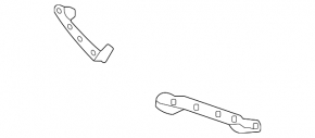 Exhaust Tip Bracket Left Volvo XC90 16-22