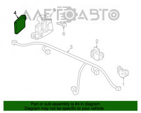 Blind Spot Sensor Mount Right Honda Accord 18-20