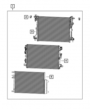 Jeep Compass 23-25 2.0T Water Cooling Radiator