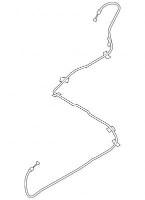 Nissan Rogue 14-17 Fuel Door Release Cable Type 2