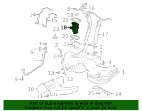 Fuel pump fuel pump Audi A4 B9 17- 2.0T