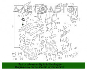Ambient Air Temperature Sensor Audi Q5 8R 09-12 2.0T