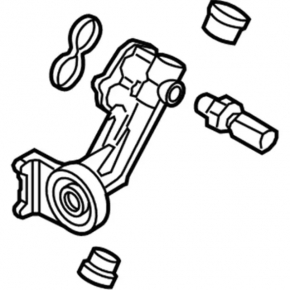 Oil Filter Housing Ford Mustang mk6 15-17 3.7