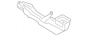 Battery Cooling Duct Lower Left Lincoln MKZ 13-20 Hybrid