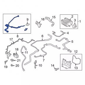 Ford Fusion mk5 13-20 Fuel Vapor Purge Valve