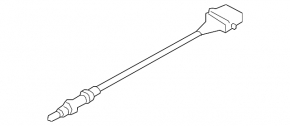 Lambda probe left second VW Atlas 18-23 3.6