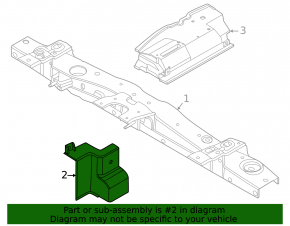 Right radiator deflector for Nissan Versa 20-23