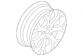 Wheel disk R19 BMW X5 E70 07-13 334 style