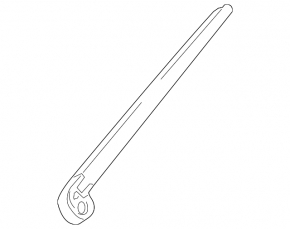 Rear wiper arm Audi Q7 4L 10-15 SIGNEDA