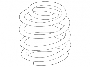 Front left spring Hyundai Santa FE Sport 13-18 2.4 FWD