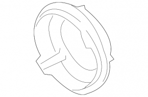 Left headlight bulb cover for Subaru Forester 2013