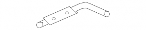 Rear muffler bracket left Ford Flex 09-19