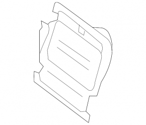 Lumbar support for the driver's seat Mercedes C-class W205 19-21
