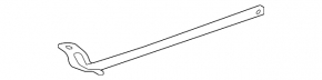 Strut rear panel-wing arch left Mercedes W167 GLE 350 450 20-26