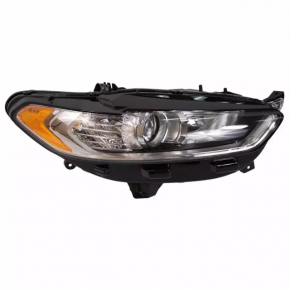 Headlight front right bare Ford Fusion mk5 13-16 Halogen H7+H15 White insert el. corrector