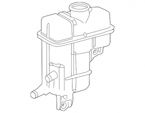 Lexus NX350 NX350h NX450h+ 22-26 Inverter Coolant Reservoir