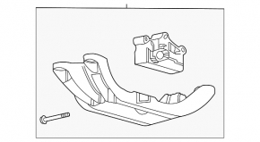 Automatic transmission cushion Ford Explorer 20- RWD