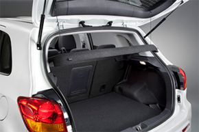 Mitsubishi Outlander Sport ASX 10-24 rear shelf black