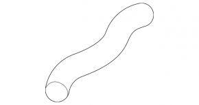 Upper cooling hose for Honda CRZ 11-16