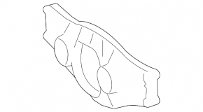 Mercedes W221 RWD Rear Differential Bracket