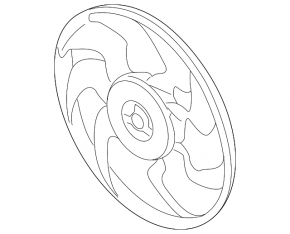 Cooling Fan Impeller Hyundai Elantra AD 17-20 2.0