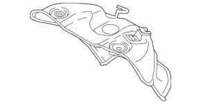 Exhaust manifold protection Hyundai Kona 18-21 FWD 2.0