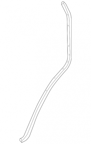 Door seal side rear right Buick Encore 13-19