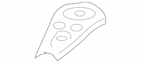 Rear subframe lug front left Acura TLX 15-