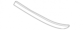 Front bumper molding for BMW 3 Series E90 E92 07-12 Sedan, wagon, 2006-08, m sports package, 2009-12 m sports package