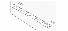 Upper TV bar for Subaru Ascent 19-26