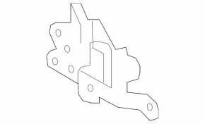 Hood Lock Toyota Prius 50 16-22