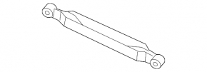 Rear left transverse control arm Nissan Rogue 07-12