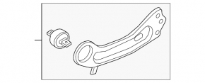 Rear right longitudinal arm Hyundai Santa FE 19-20