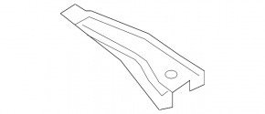 Subaru XV Crosstrek 13-17 Hood Support Stick Latch Bracket