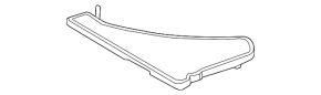 Right trunk lid for Lexus CT200h 11-17