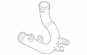 Air pipe right middle VW Jetta 19- 2.0T