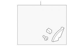 Side Mirror Cap Front Right Toyota Highlander 08-13