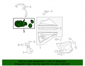 Air duct for turbo Cadillac ATS 13-19 2.0T