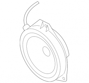 Subaru b9 Tribeca front left door speaker