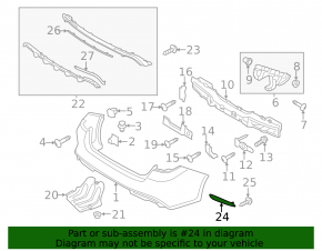 Reflector rear right Kia Optima 16-18 prerest