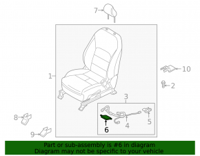 Occupant Sensor Infiniti QX50 19-