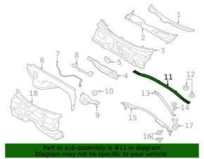Front Cup Strut Rear Porsche Macan 15-18