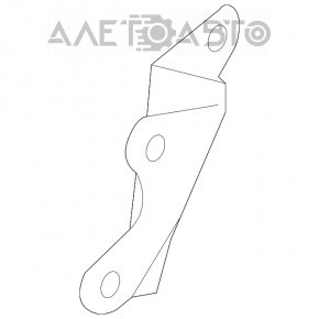 Mercedes W167 GLE 450 20-23 3.0h Catalytic Converter Bracket