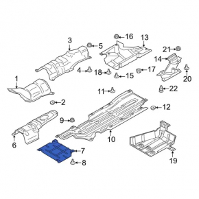 Engine protection Lincoln MKZ 13-20 metal