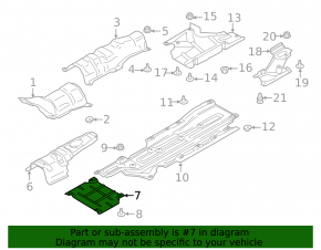 Engine protection Lincoln MKZ 13-20 metal