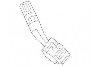 Left steering column switch Ford Flex 13-19 scratches