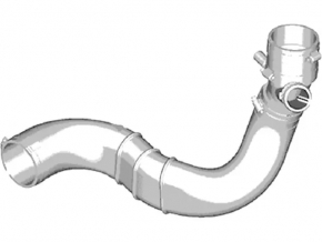 Right intercooler pipe for Ford Fusion mk5 13-16 2.0T