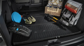 Trunk mat Toyota Sienna 21-25 rubber black