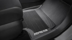 Set of floor mats for Toyota Rav4 19- rubber, black
