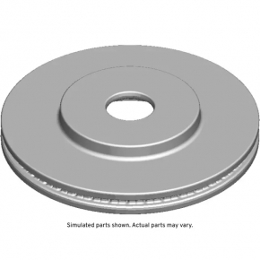 Front left brake disc for Chevrolet Volt 11-15